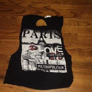 Paris muscle tee